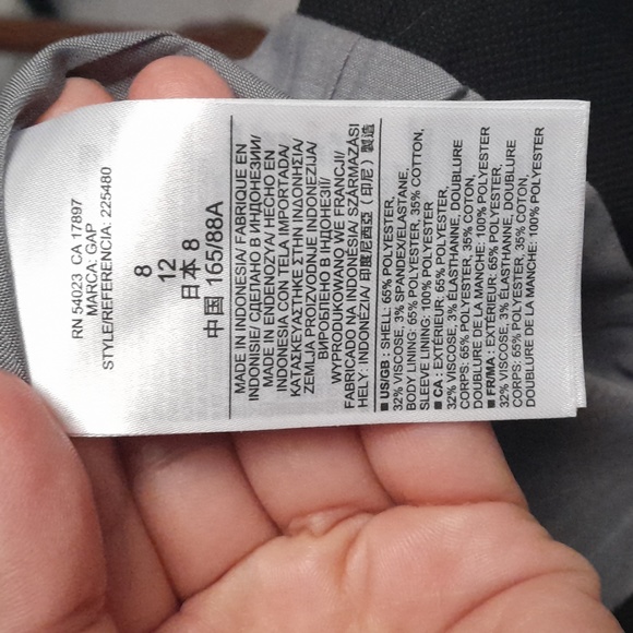 Gap Blazer, size 8, NWT - Picture 5 of 6